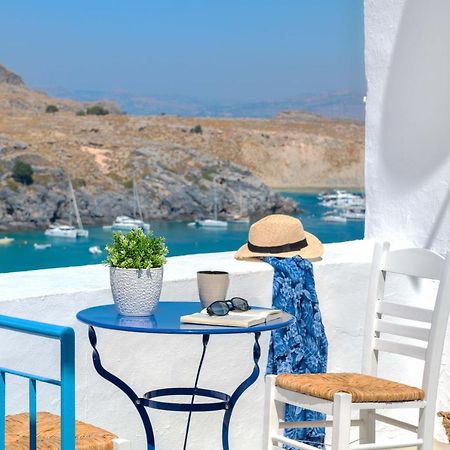 Lindos Beach Boutique Villa Esterno foto